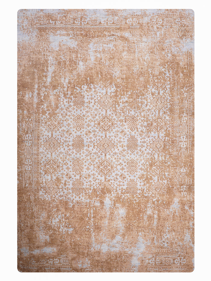 Rustic Harmony Hand Knotted Wool Area Rug — rug only
