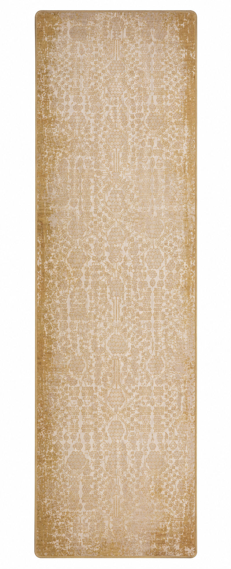 Transitional Vintage-Style Medallion Area Rug