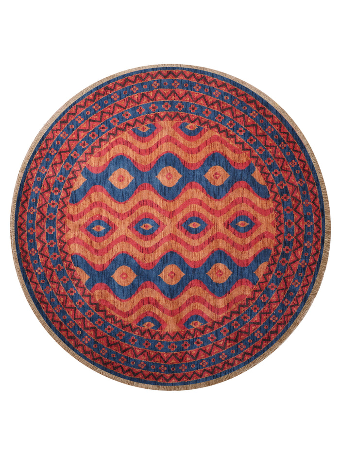 Handmade Oriental Wool Area Rug – Multicolor — rug only