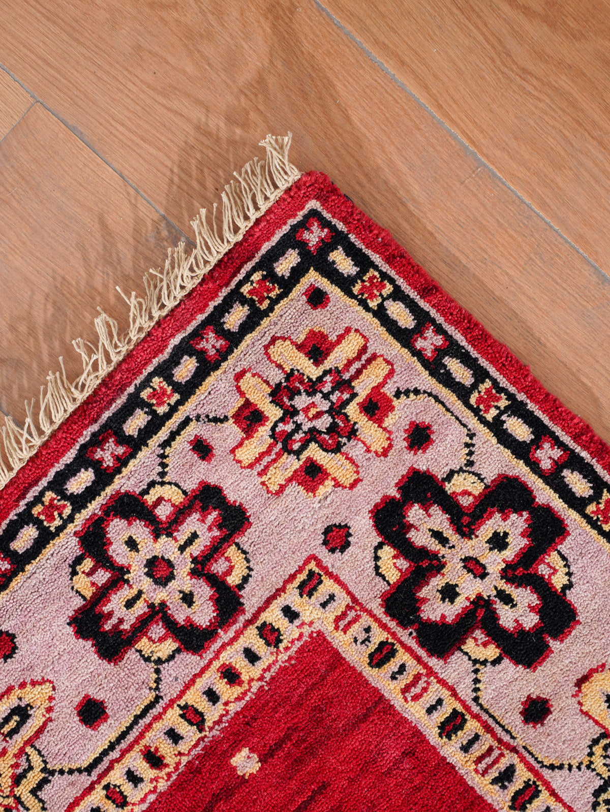 Handmade Multicolor Tribal Medallion Wool Area Rug