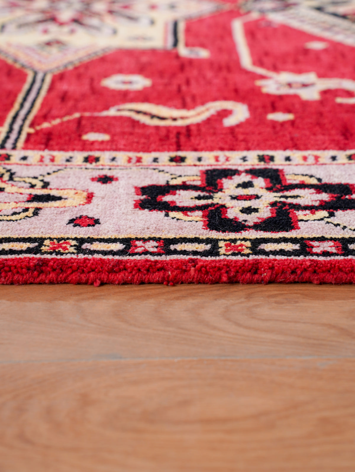 Handmade Multicolor Tribal Medallion Wool Area Rug