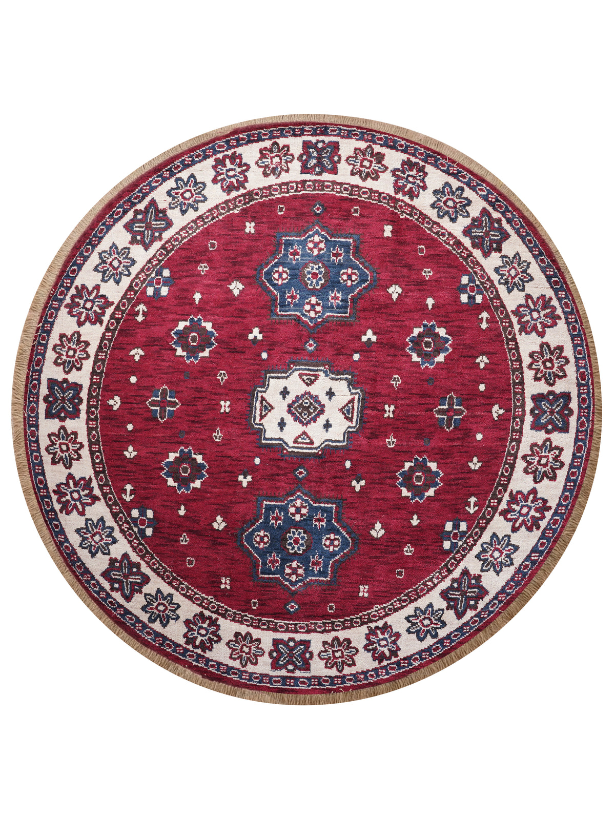 Handmade Multicolor Tribal Oriental Wool Area Rug