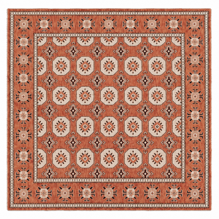 Hand Knotted Wool Multicolor Oriental Area Rug — rug only