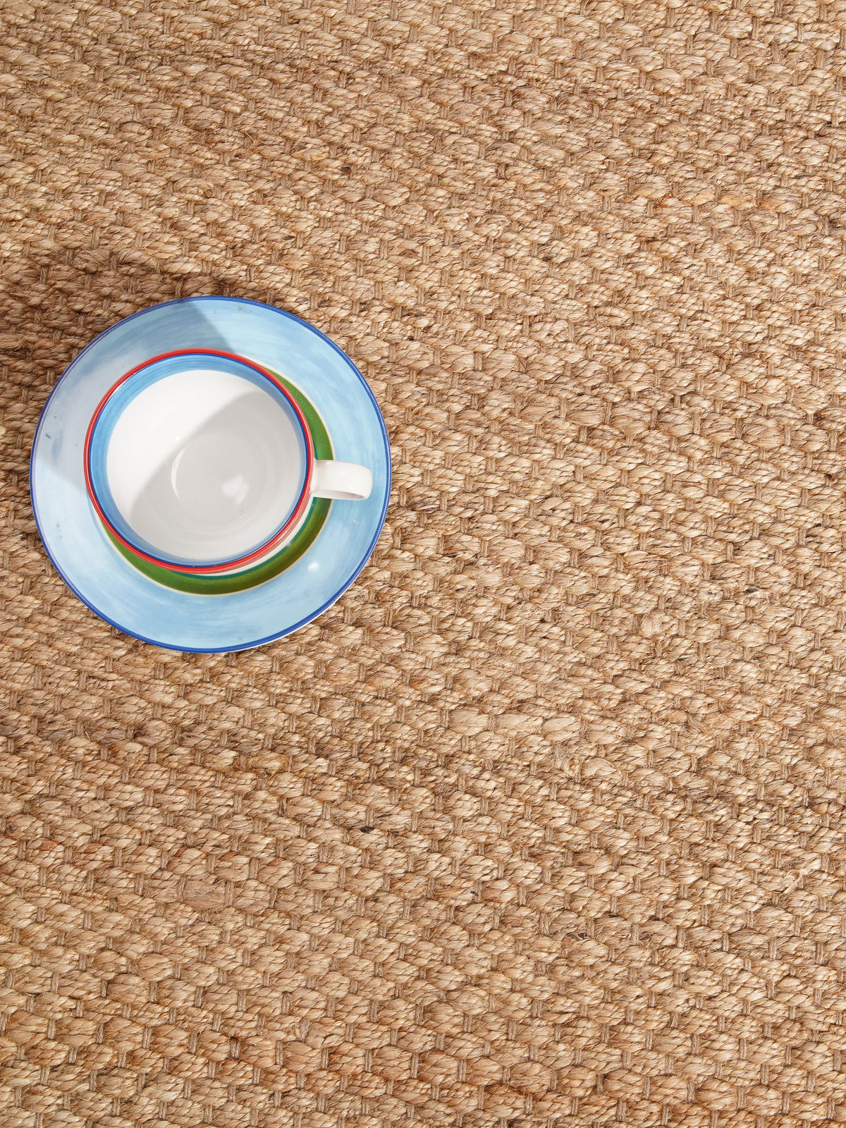 Plush Jute Braided Rug