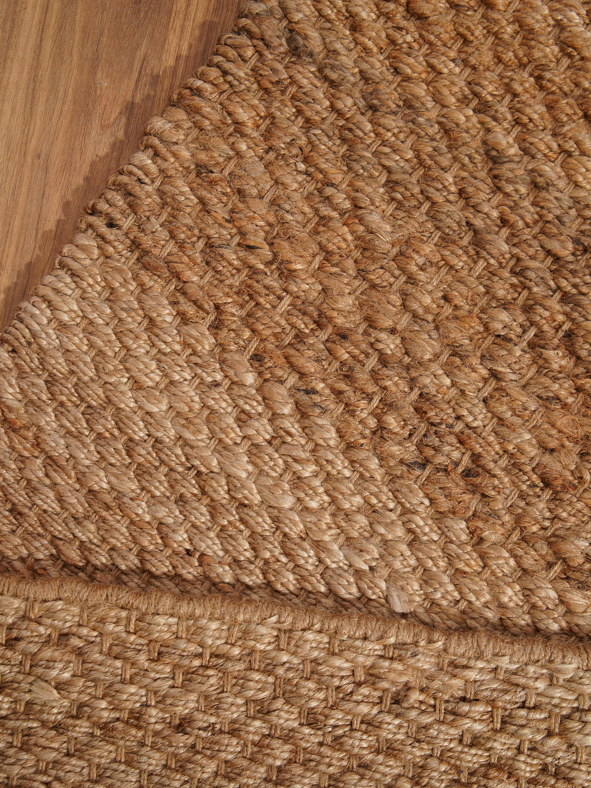 Plush Jute Braided Rug