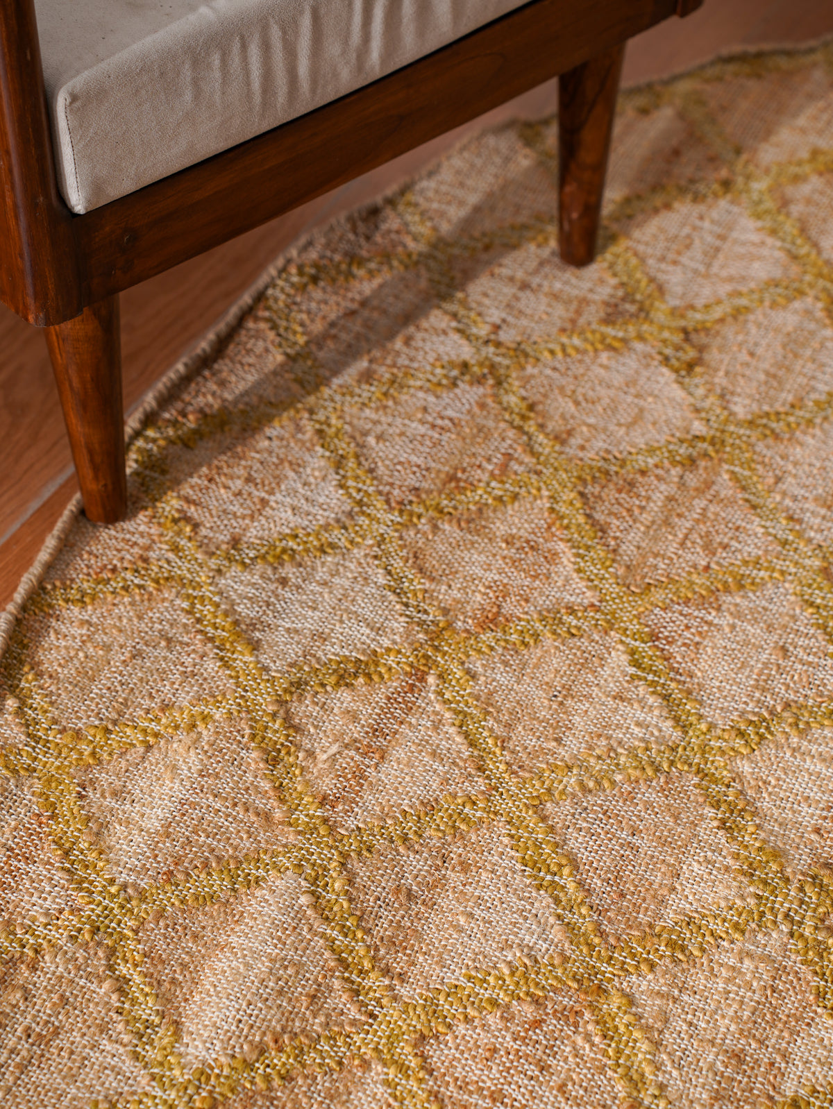 Poly Jute Braided Rug