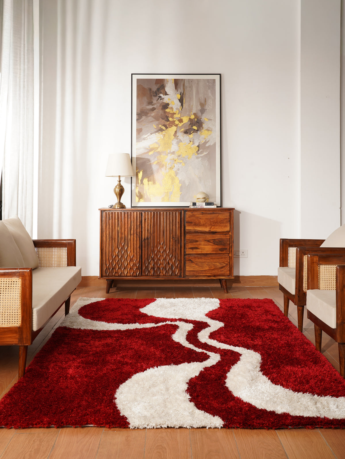 Mosaic Hand Tufted Rug