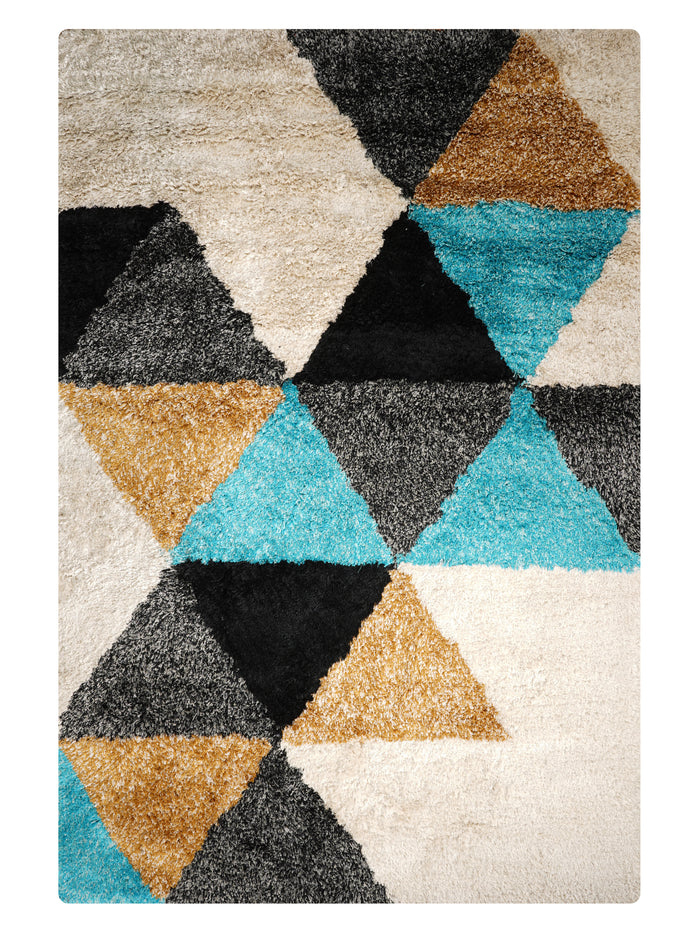 Diagonal Hand Tufted Rug — rug only