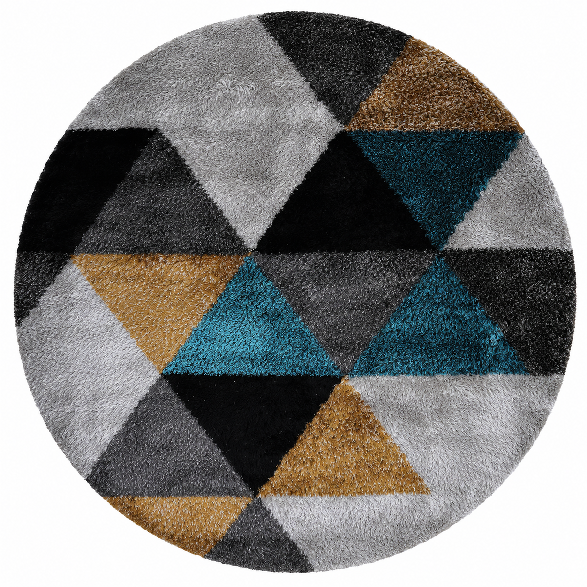 Diagonal Hand Tufted Rug