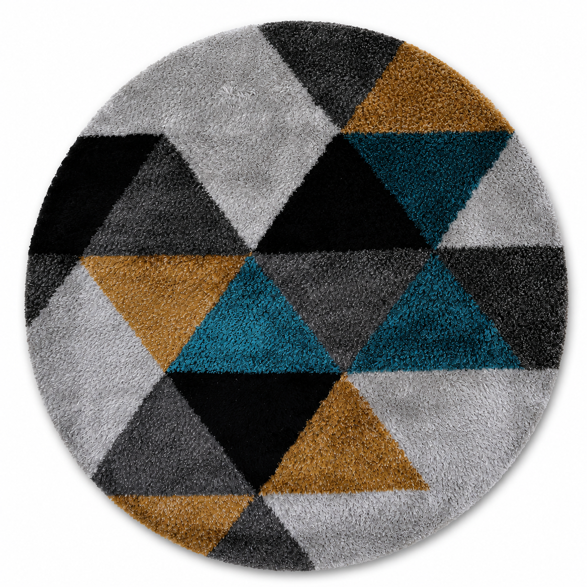Diagonal Hand Tufted Rug