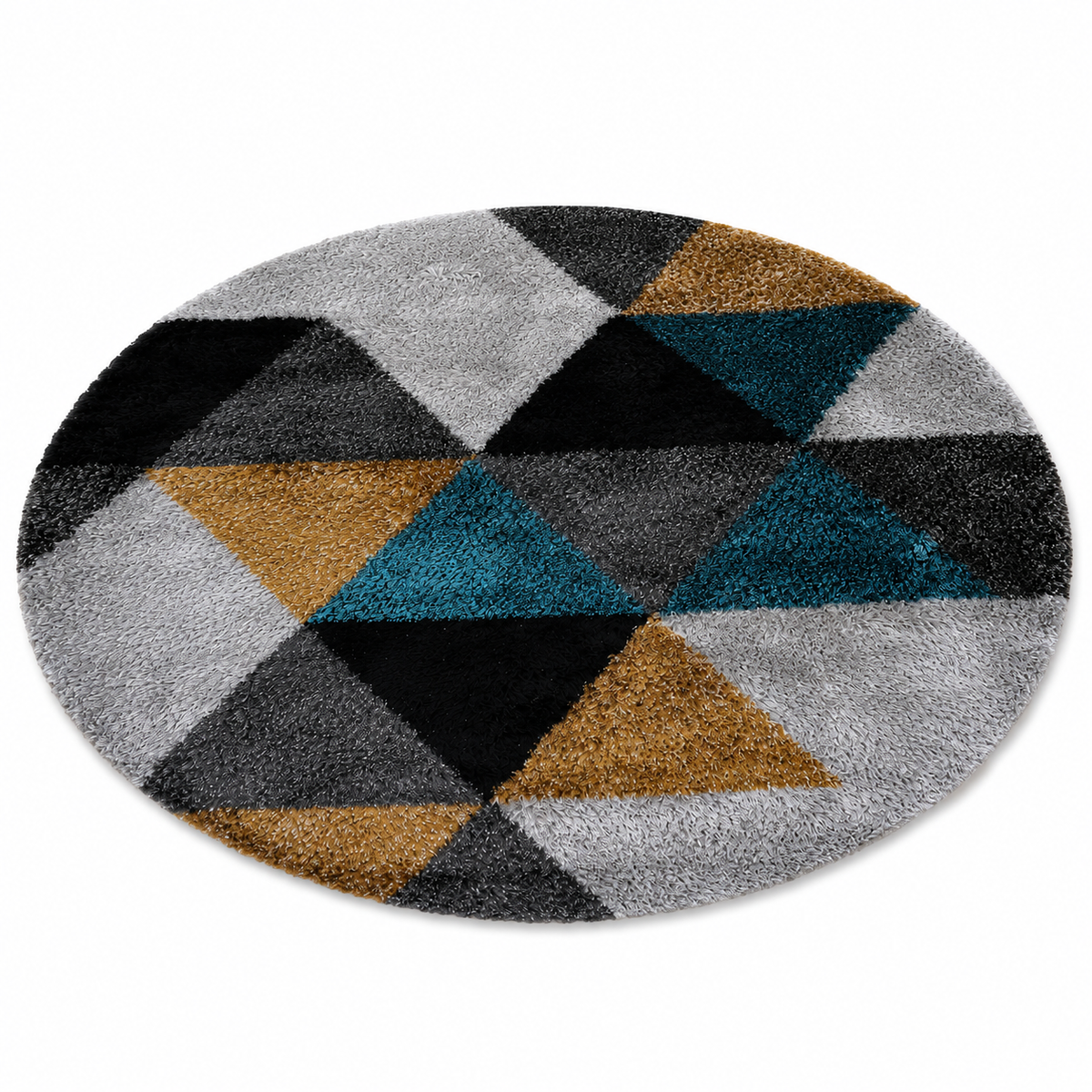 Diagonal Hand Tufted Rug