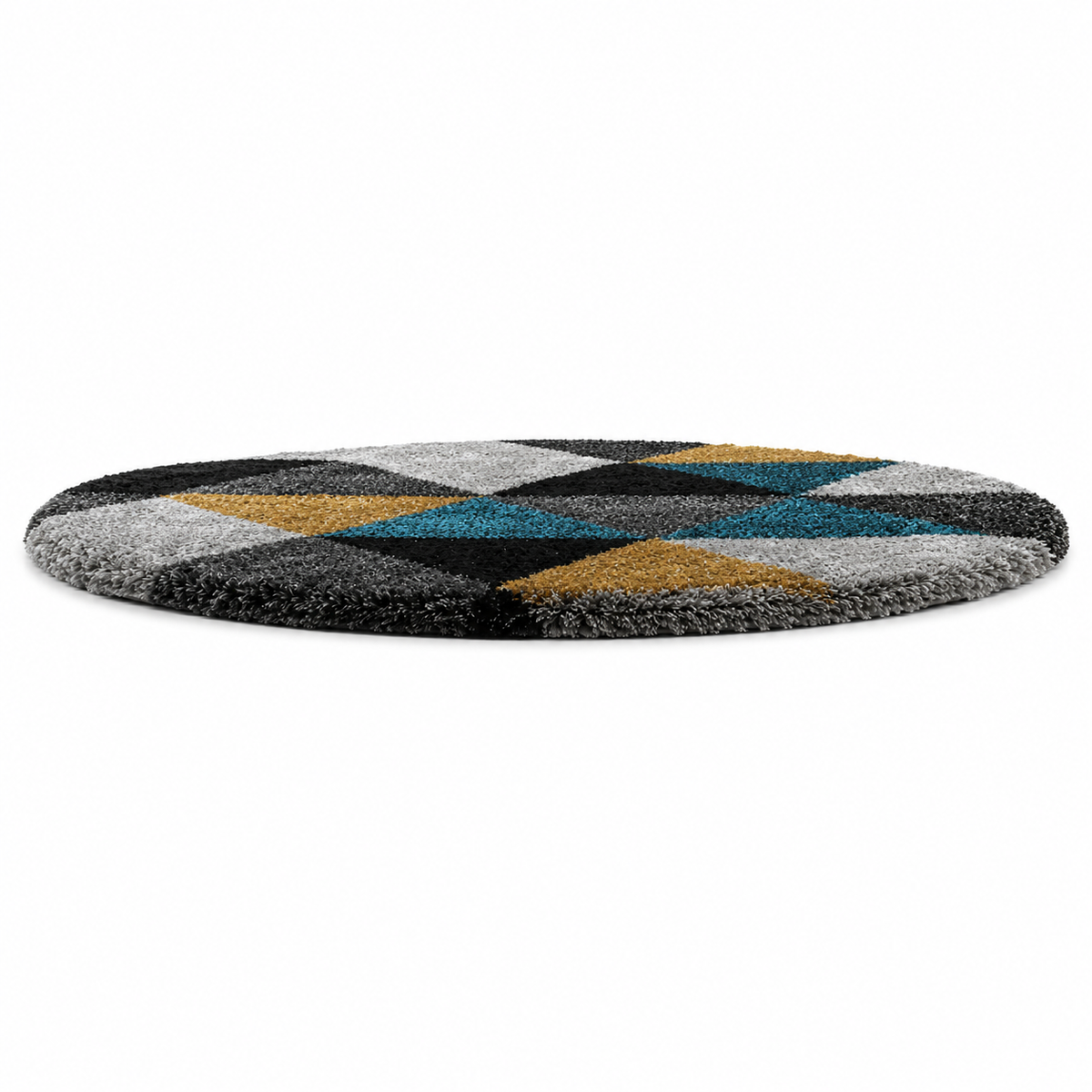 Diagonal Hand Tufted Rug