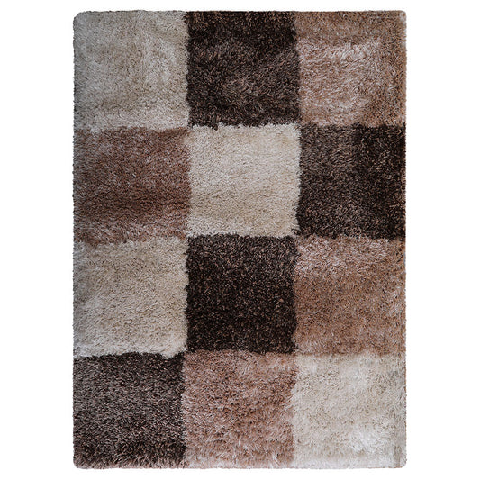 Maze-like Hand Tufted Rug