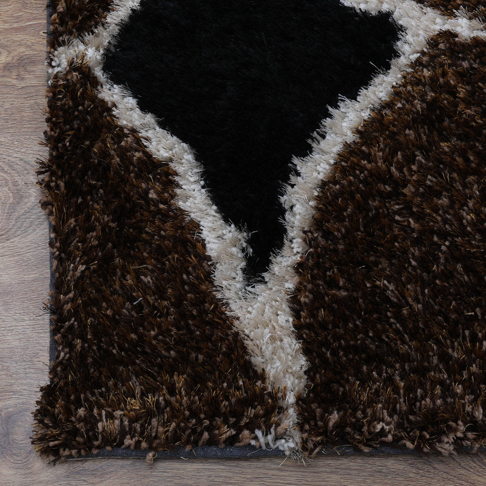 Arrowed Hand Tufted Rug