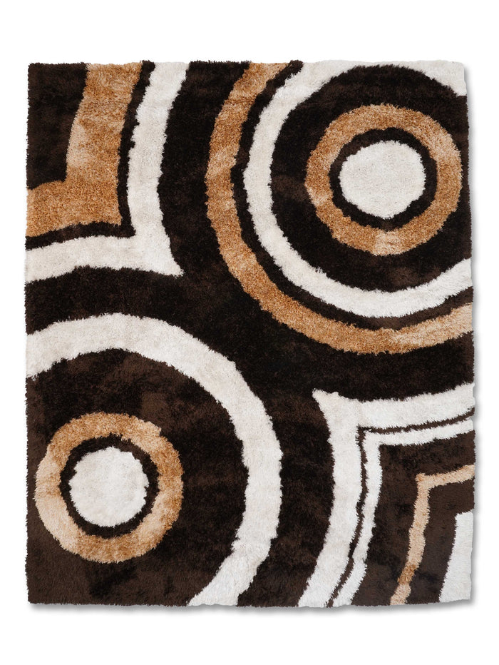Symmetrical Hand Tufted Rug — rug only