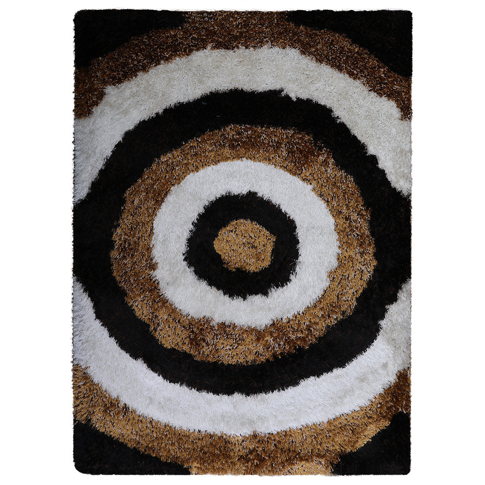 Zigzagged Hand Tufted Rug