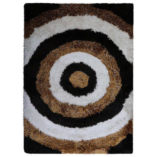 Zigzagged Hand Tufted Rug