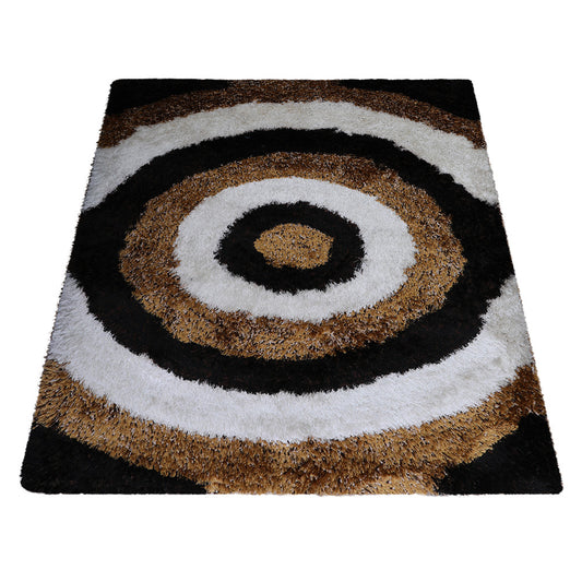 Zigzagged Hand Tufted Rug
