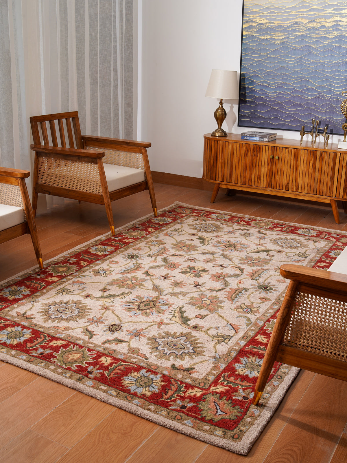 Mahal Hand Tufted Rug