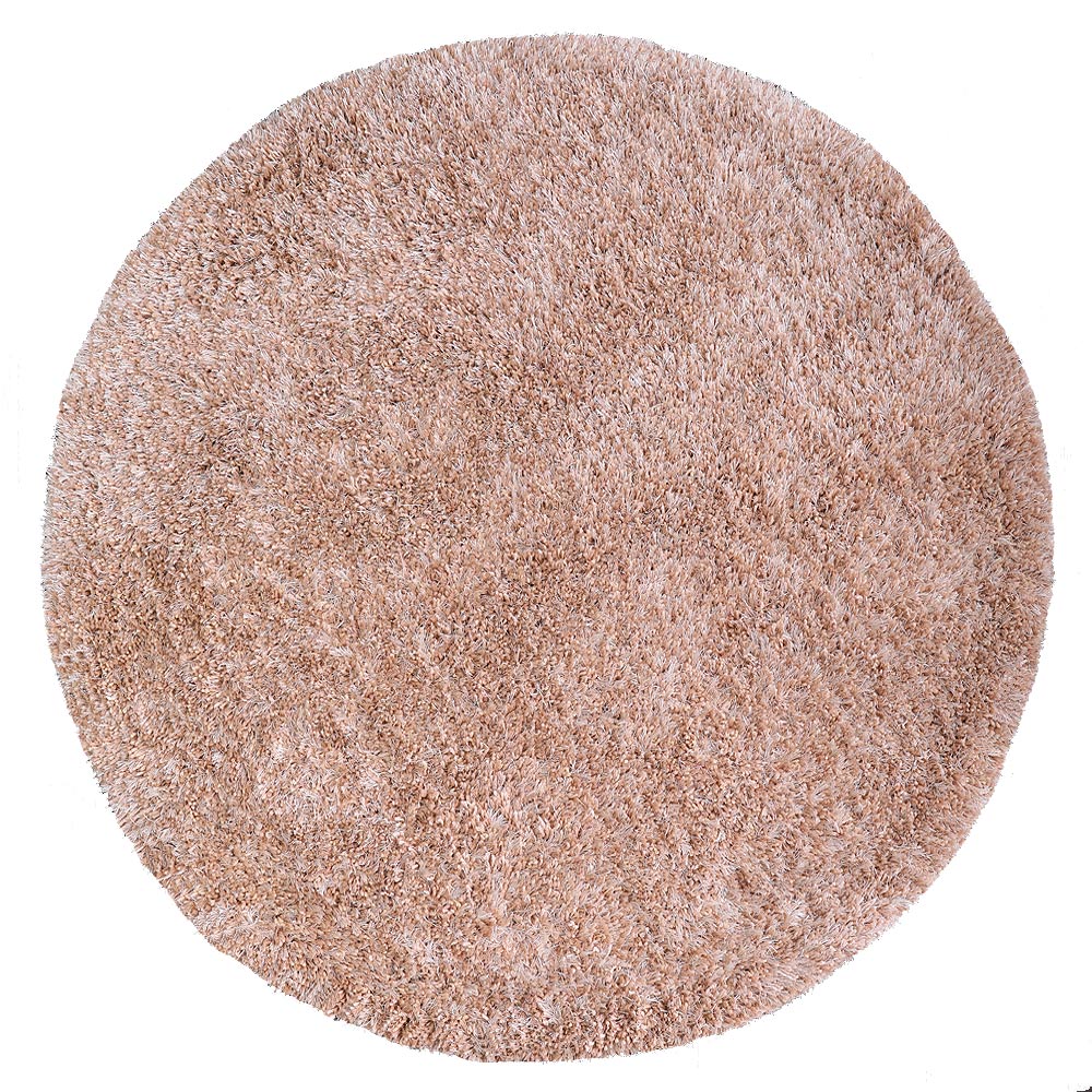 hand-tufted-shag-polyester-round-rug-solid-beige-side 1