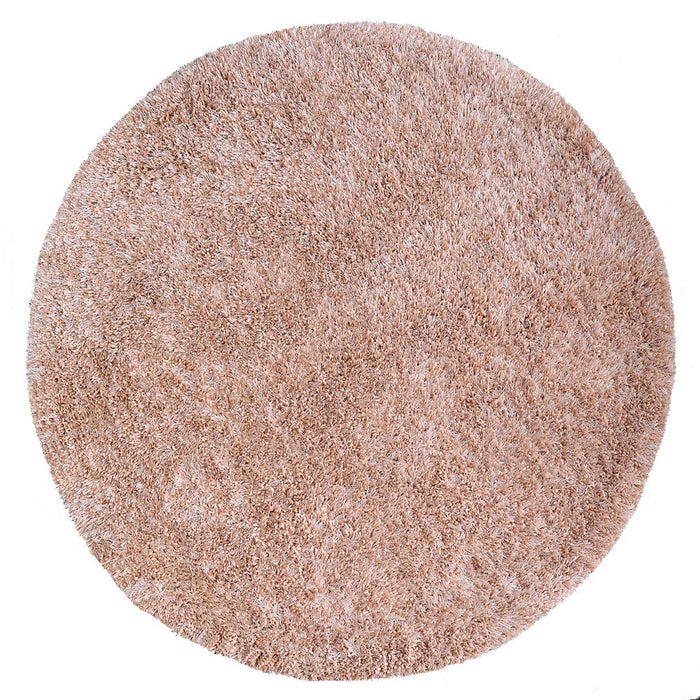 hand-tufted-shag-polyester-round-rug-solid-beige-side 1