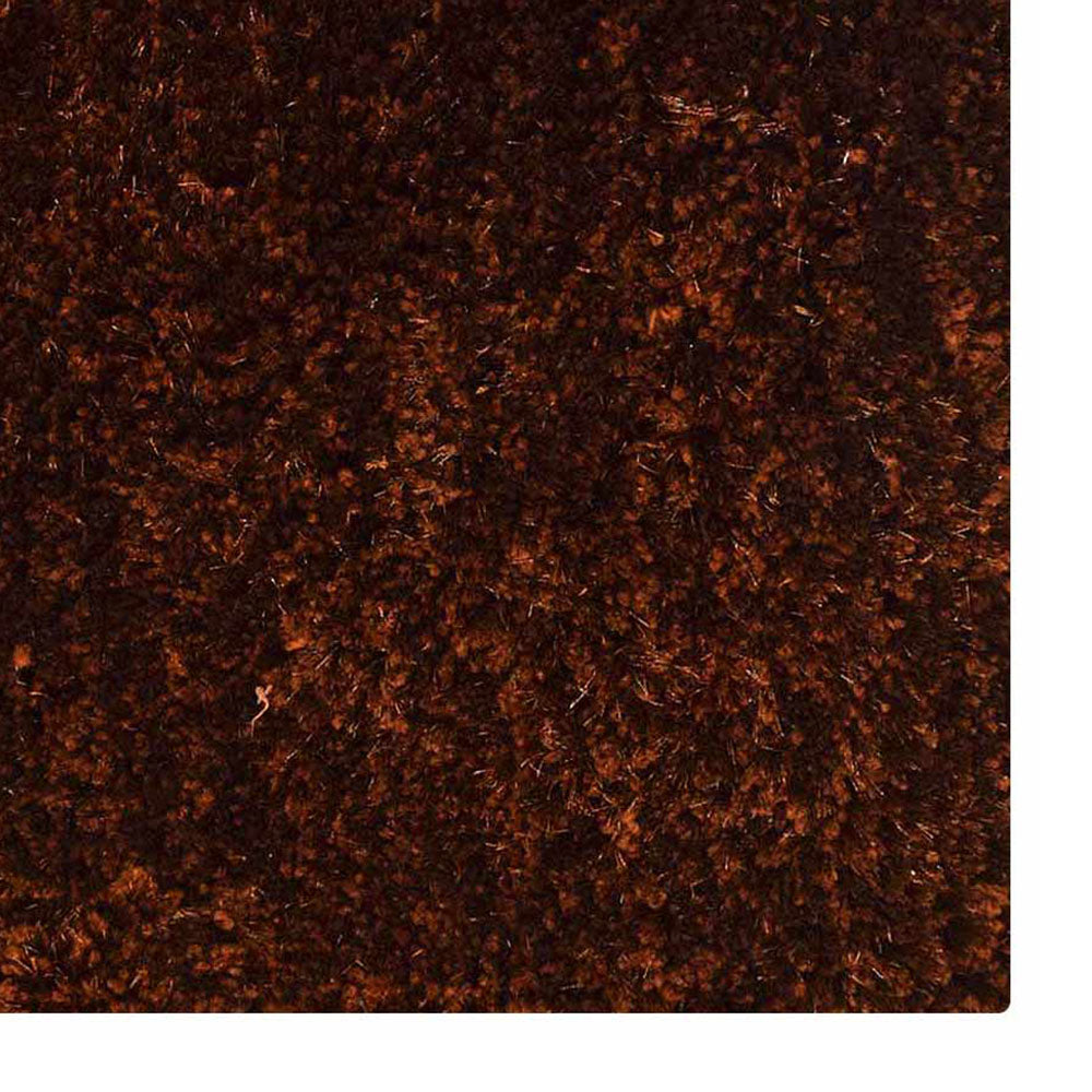 hand-tufted-shag-polyester-runner-rug-solid-brown-closeup 1
