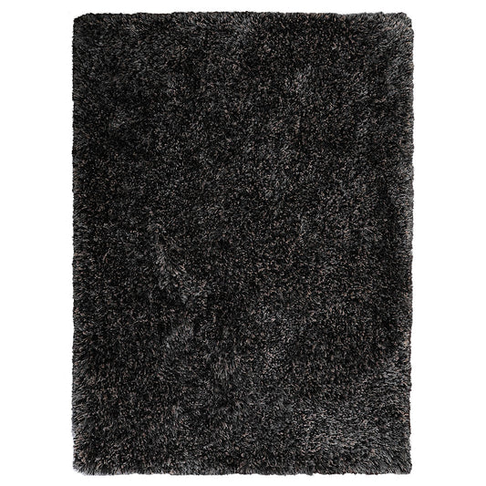 hand-tufted-shag-polyester-area-rug-solid-black-silver-side 1