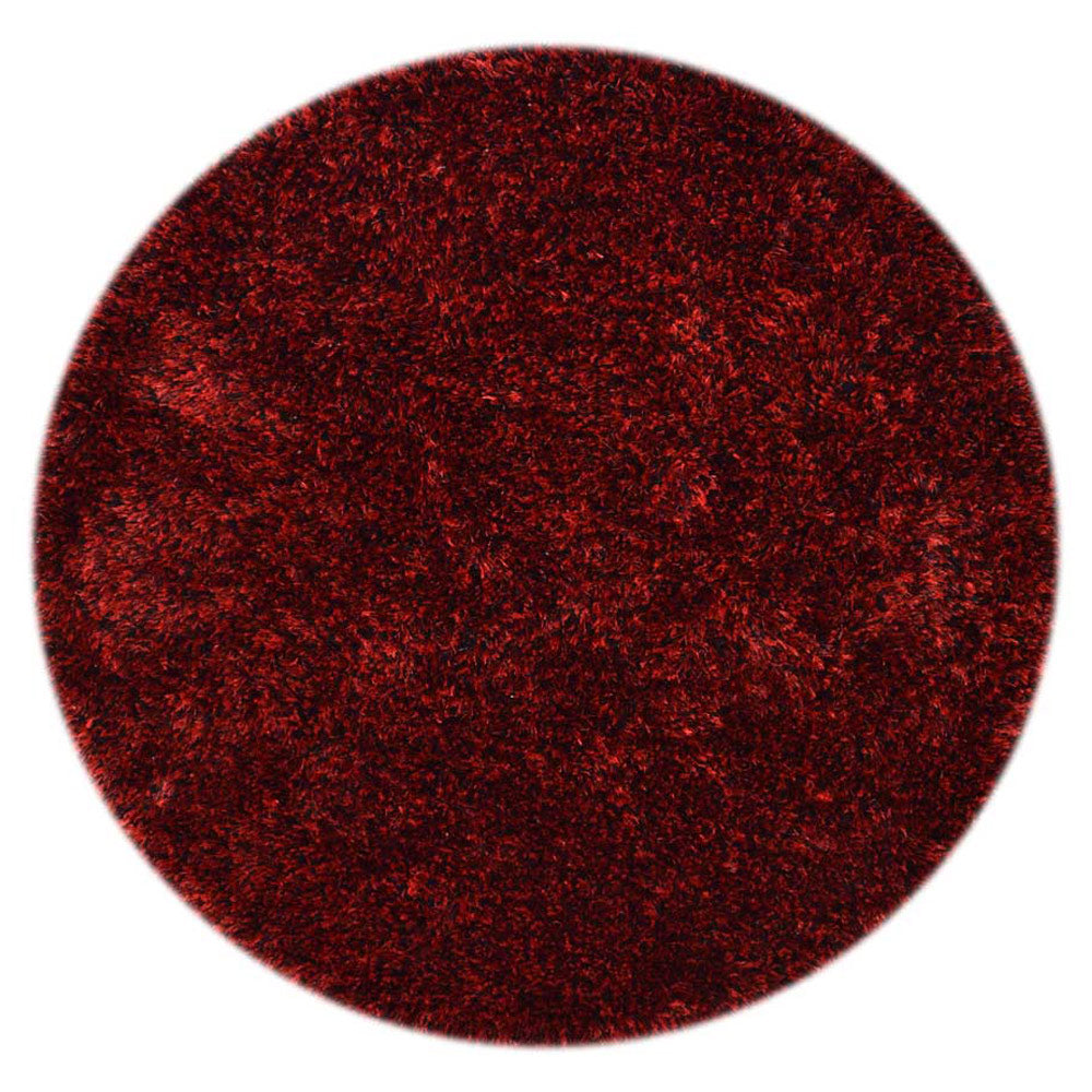 hand-tufted-shag-polyester-solid-red-black-round-rug-side-1