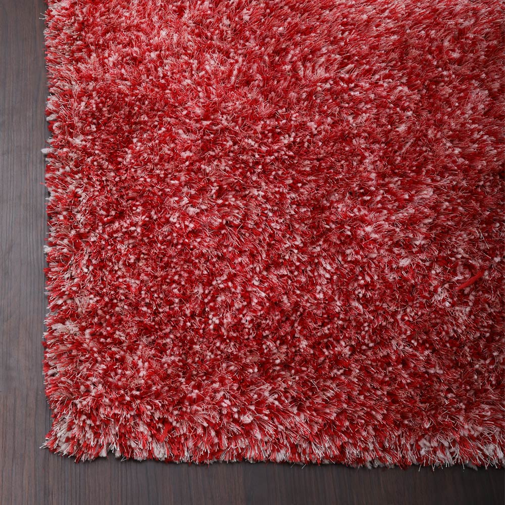 hand-tufted-shag-polyester-solid-red-whit-rug-closeup-2