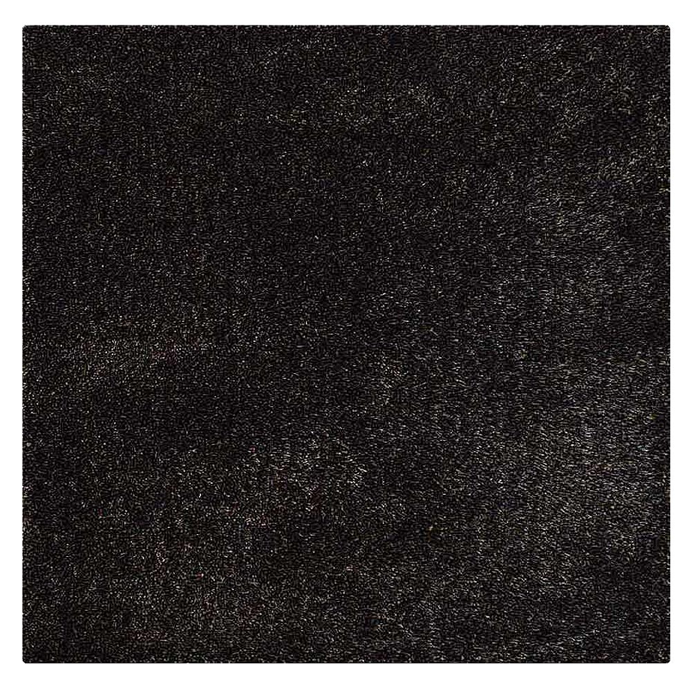 hand-tufted-shag-polyester-solid-silver-black-square-rug-side-1