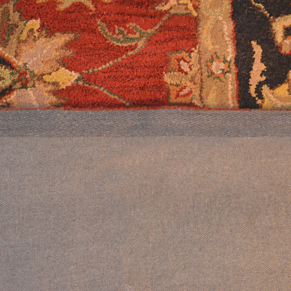 hand-tufted-wool-area-rug-oriental-red-black-closeup 3