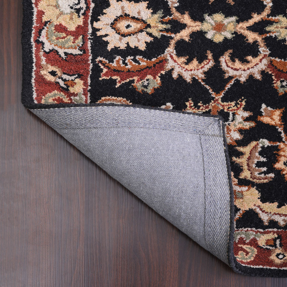Hand-tufted-Wool-Runner-Rug-closeup-3