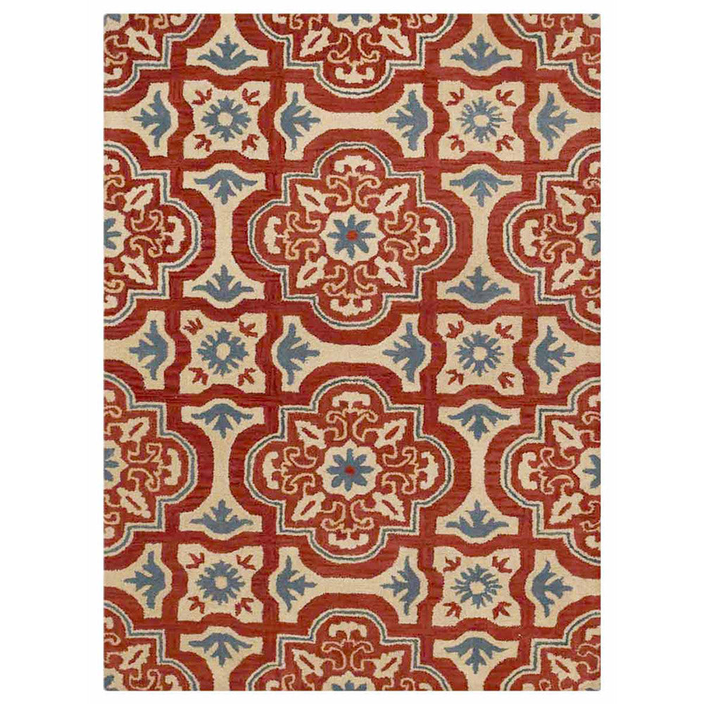 hand-tufted-wool-area-rug-floral-red-beige-side-1