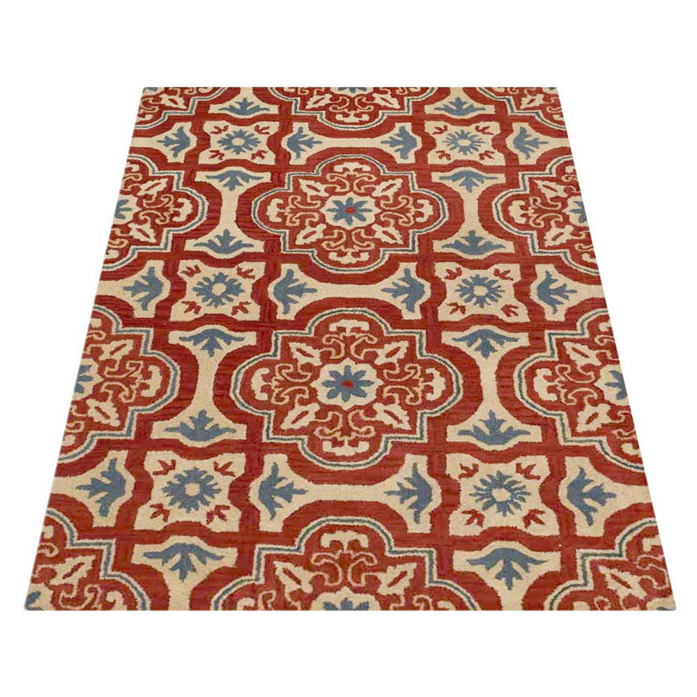 hand-tufted-wool-area-rug-floral-red-beige-side-2