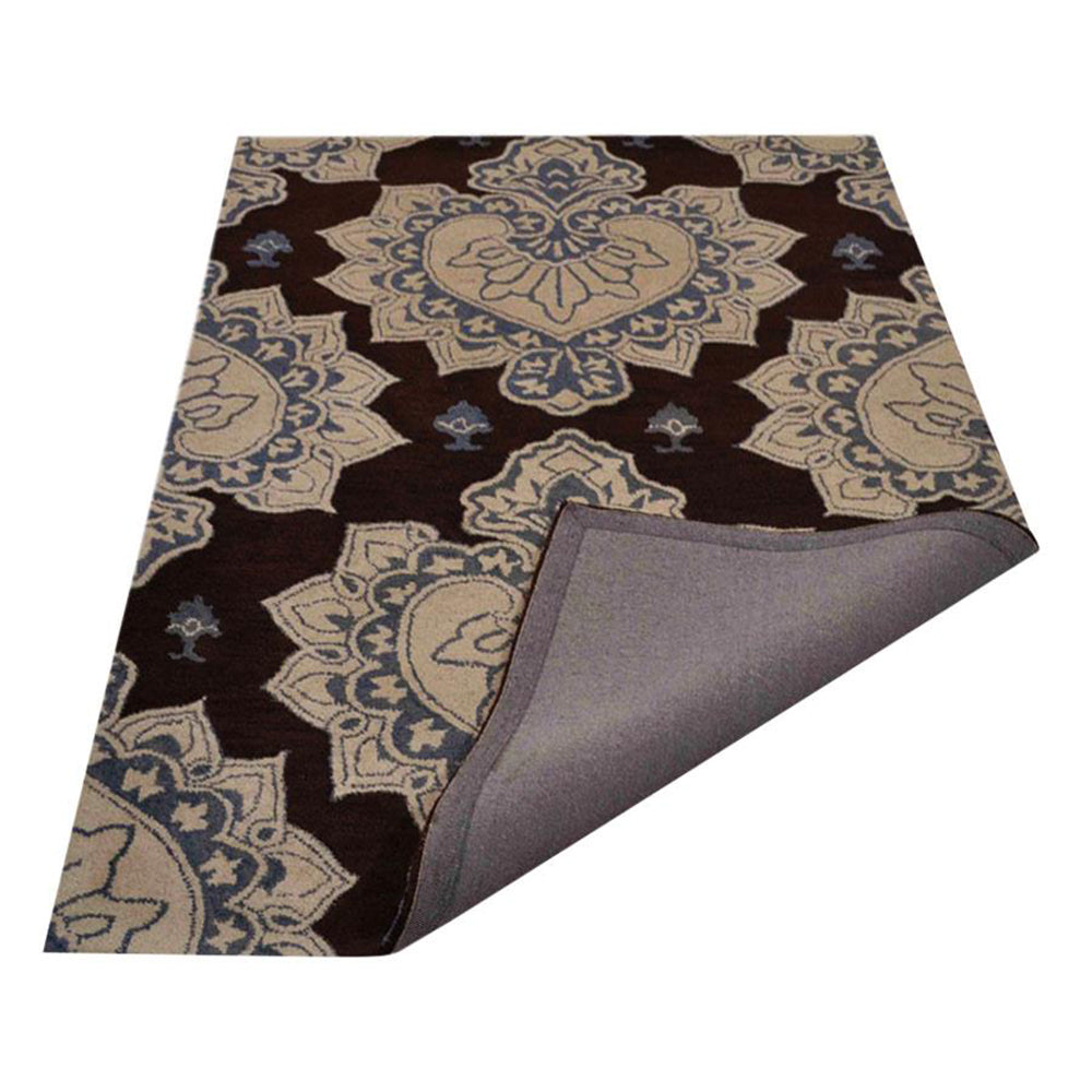 hand-tufted-wool-area-rug-floral-cream-brown-side 3