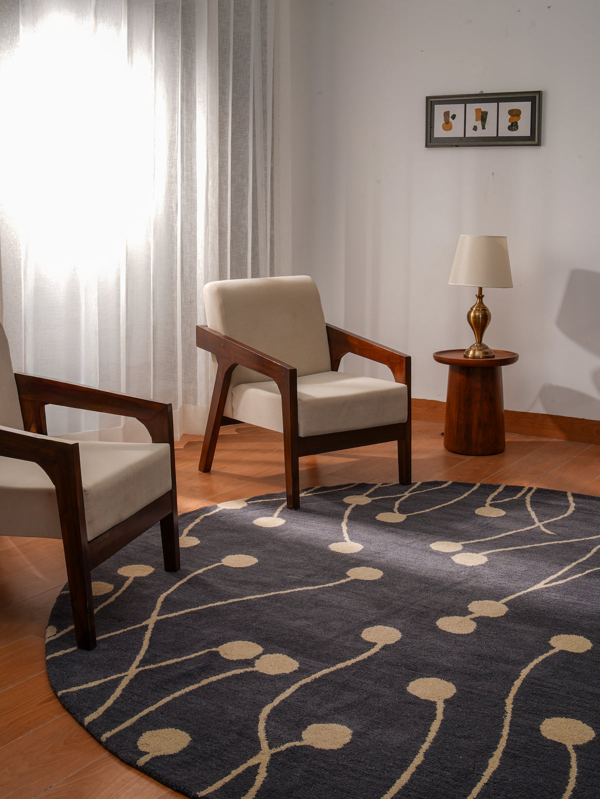 Persimmon Hand Tufted Rug