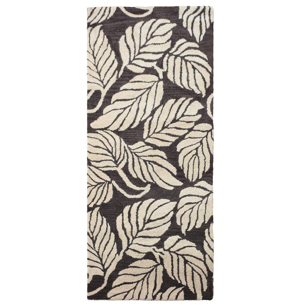 Hand-tufted-floral-wool-runner-rug-side-1
