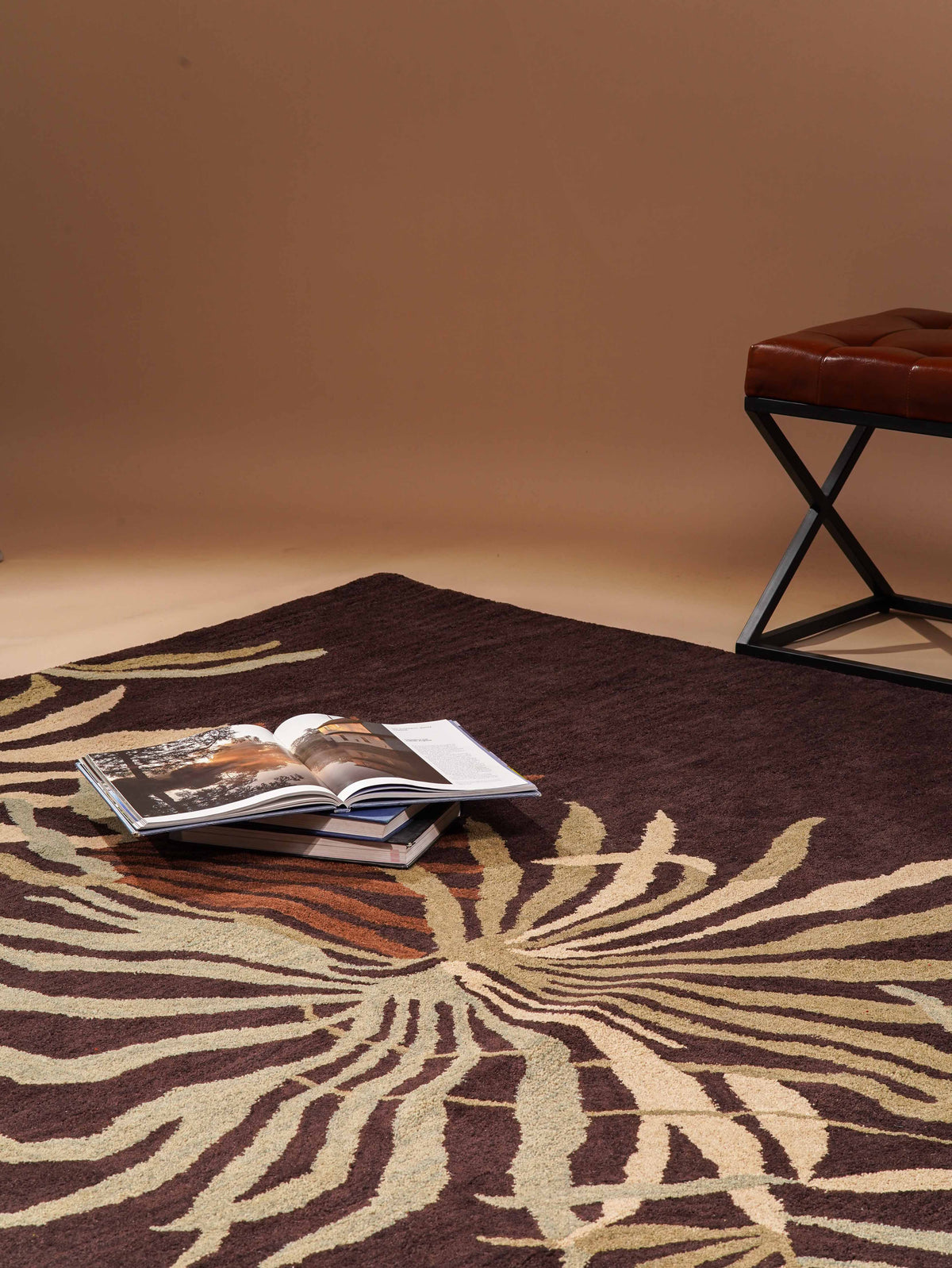 Bougainvillea Hand Tufted Rug