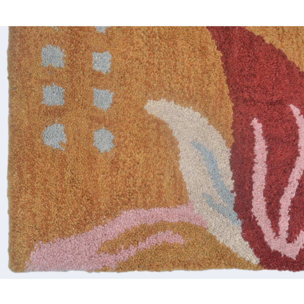 Blue Eyed Grass Hand Tufted Rug