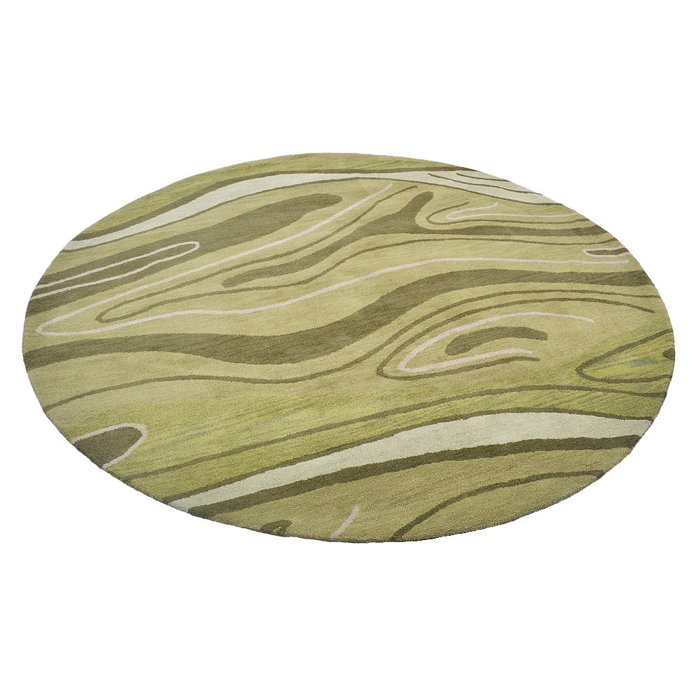 hand-tufted-wool-round-rug-abstract-green-side-2