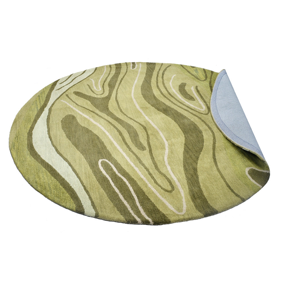 hand-tufted-wool-round-rug-abstract-green-side-3