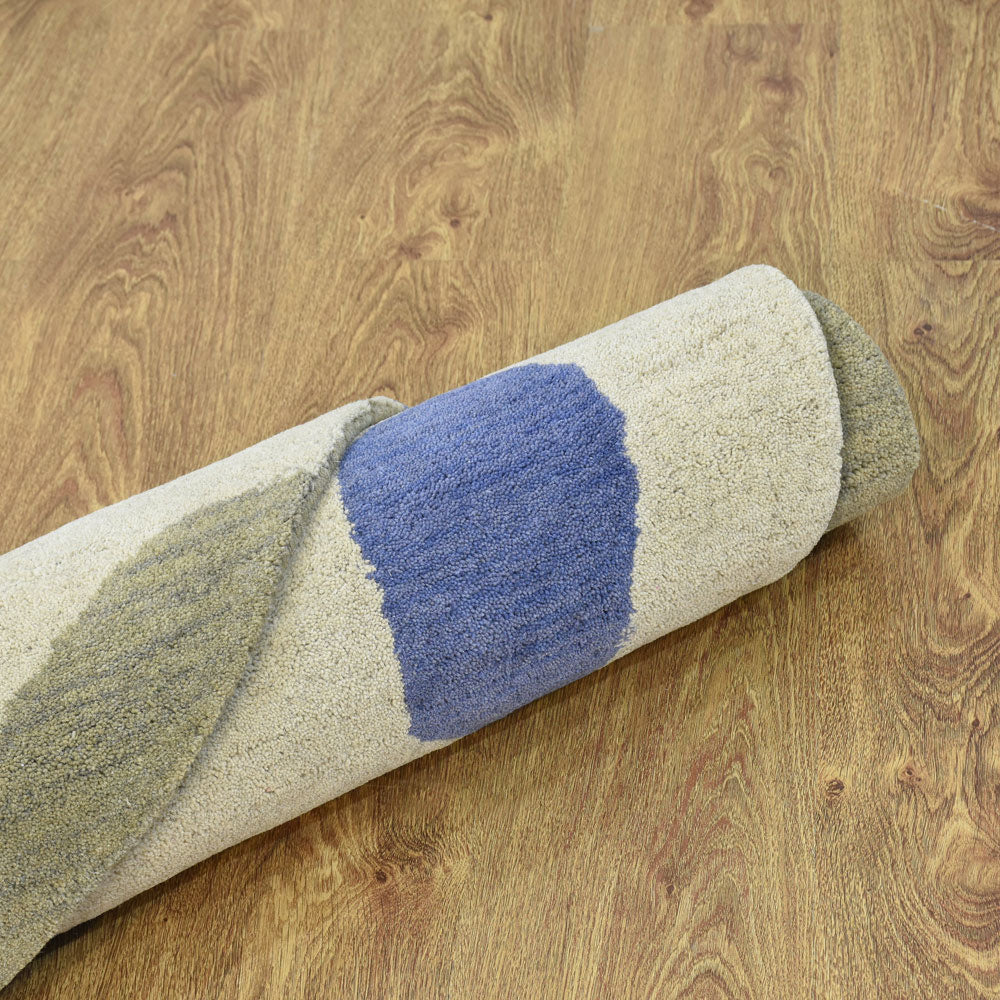 hand-knotted-wool-abstract-multicolor-round-rug-closeup-6