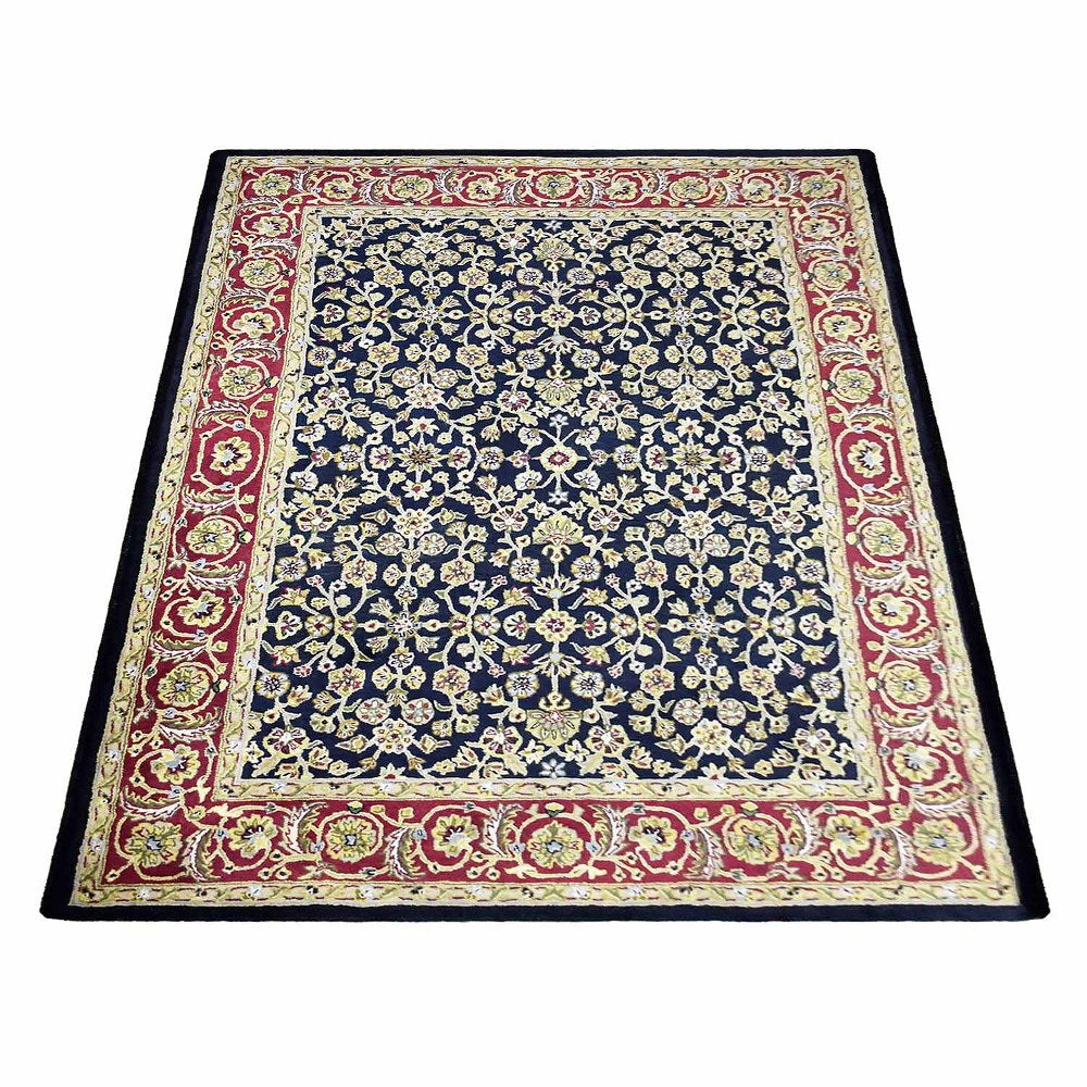 hand-tufted-wool-area-rug-oriental-black-red-side 2