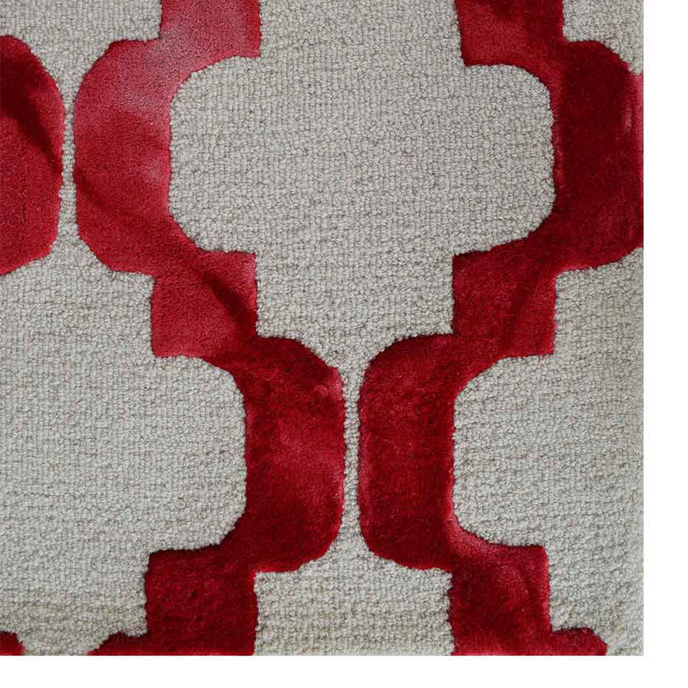 Chevron Hand Tufted Rug