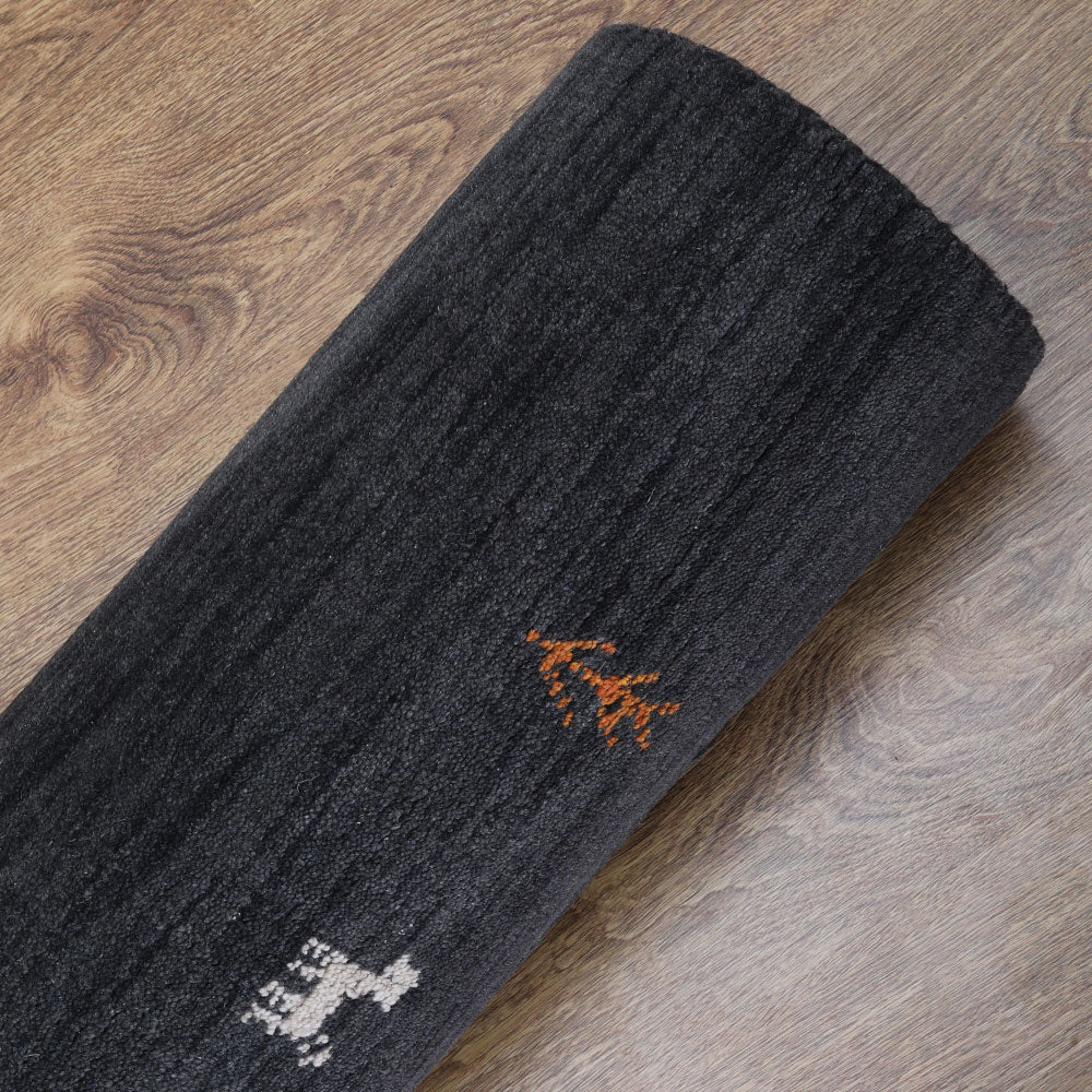 Midnight Premium Hand Knotted Wool Rug