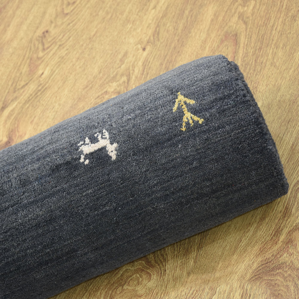 Midnight Premium Hand Knotted Wool Rug