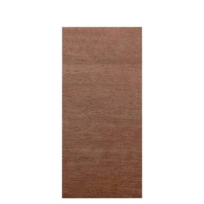 hand-knotted-loom-wool-solid-light-brown-runner-rug-side-1