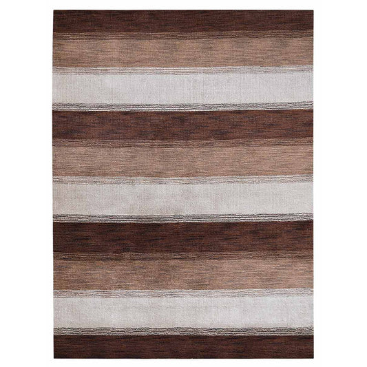 hand-knotted-loom-wool-contemporary-brown-beige-rug-side-1