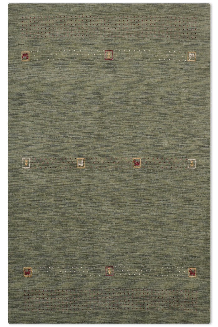Hobart Premium Hand Knotted Wool Rug — rug only