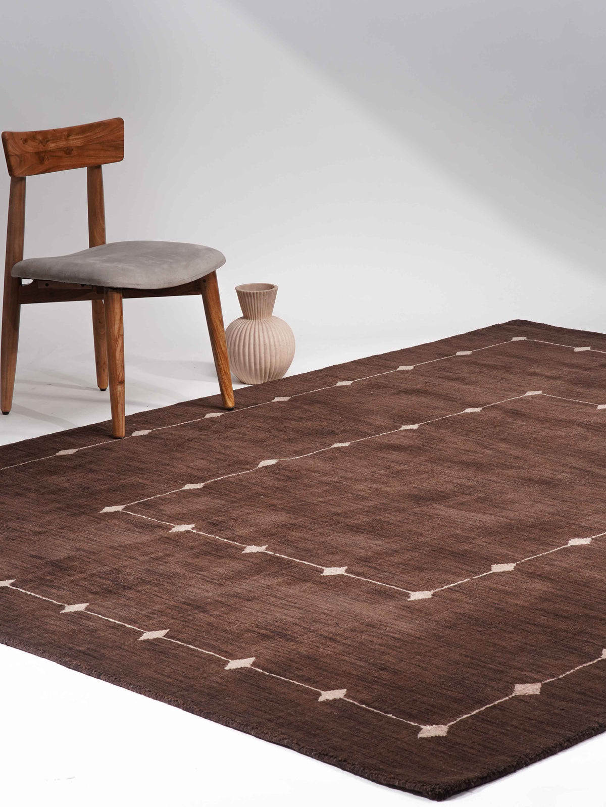 Lattice Premium Hand Knotted Wool Rug
